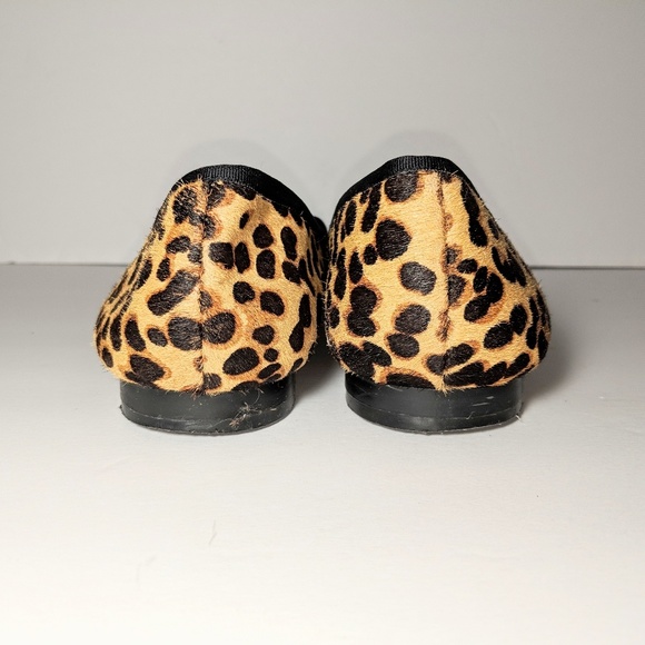 Nine West Leopard Print Cowhide Loafers - Picture 5 of 7